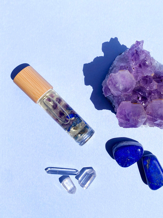 YO SOY LUZ - Elixir de sándalo blanco y lavanda con gemas