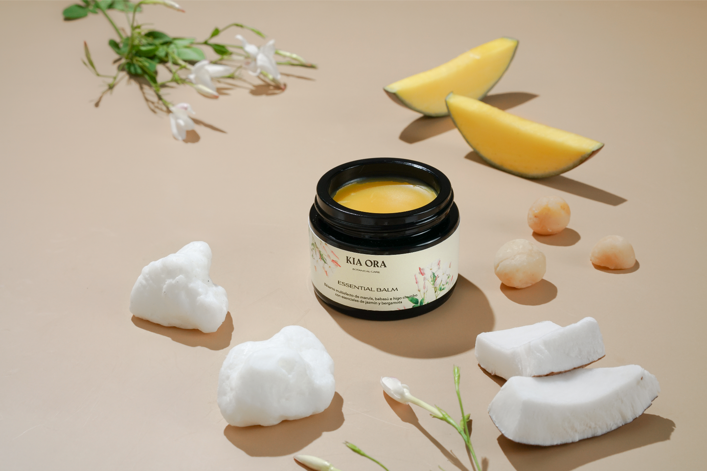 ESSENTIAL BALM - Bálsamo multiefecto de marula, babasú e higo chumbo con esenciales de jazmín y bergamota